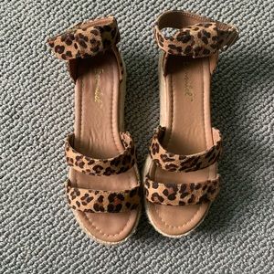 Platform Cheetah Print Espdrilles